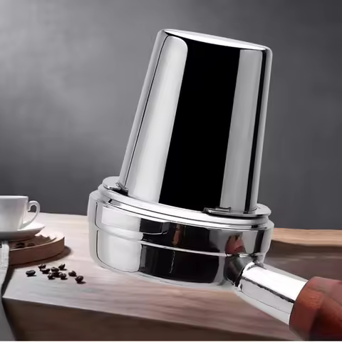 51/53/58mm Coffee Dosing Cup Sniffing Mug for Espresso Machine Wear Resistant Stainless Steel Coffee