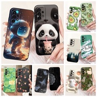 For Samsung Galaxy A32 5G Casing Shockproof Silicone Full Cover Soft TPU Phone Case For Samsung A32 5G SM-A326B Cute Panda Cases