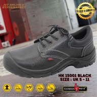 Hammer King's HK2 Safety Shoes Steel Toe Cap Steel Midsole Leather Safety Shoes Anti-Slip HK 15001 B