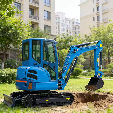 VOTE Free Shipping Mini Excavator 3.5 Ton 2 Tons 1 Ton EPA Kubota Engine Digger Small Excavators Pri