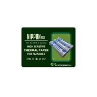 Nippon Fax Thermal Paper Stationery 210 X 30 Fax Paper Kertas Fax