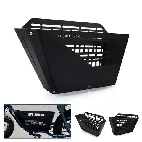 For Super73 S2 Basket Storage Basket Electric Bike Accessories For SUPER73-S2 X Indian 73-S Blackout