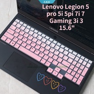 Laptop Keyboard Protector for Lenovo Legion 5 pro 5i 5pi 7i 7 Gaming 3i 3 Silicone 15.6" Dustproof Keyboard Cover/Skin Office Computer Accessories [ZK]