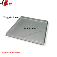 Loyang oven tangkring / Loyang kue kering 22x22 cm/loyang oven/loyang kue/loyang kuker 22x22 cm/loya