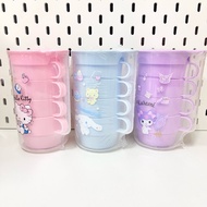 Super Cute Water Jug With 4 Built-In Glasses Complete Set Of Jugs