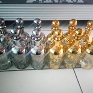 botol display parfum gold 20ml .