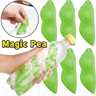 Creative Pea Shaped Bottle Cleaning Sponge / Kitchen Cup Cleaning Brush Scrubber / Artifact Magic Pea Bottle Wipe Scouring Pads / Household Cleaning Gadgets