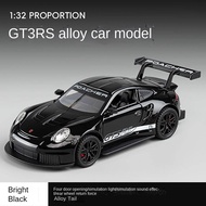 1:32 Porsche 911 Alloy Car Model Ornaments GT3RS Simulation Sports Car Toy Car Boy Model Car Decorat