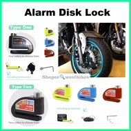 Motorcycle Scooter Disc Brake Lock Alarm Lock / Anti-Sheft Alarm Wheel Disc Brake Lock