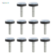 [MULSTORE] Adjustable Table Chair Feet Pack of 10 Adjustable Feet M6 Levelling Feet