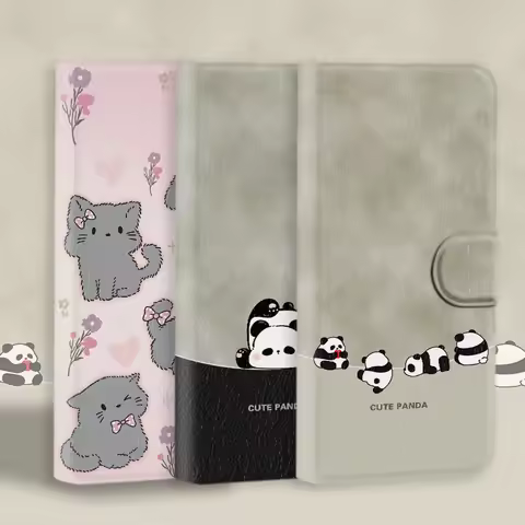 PU Leather Flip Case For Sony Xperia Pro-I 5 iii 10 Plus XZ2 XZ3 XZ4 XZ5 10V Magnetic Phone Case Cov