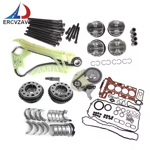 N26 N20 Engine Piston Overhaul Rebuild Kit Timing Chain Kit For BMW 125i 320i 328i 428i 528i X1 X3 2