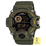 CASIO GW-9400-3 / G-SHOCK / RANGEMAN / digital / multiband 6 / solar / resin strap / green