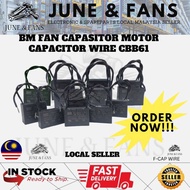 ORIGINAL BM FAN CAPACITOR MOTOR CAPACITOR 1uf  1.5uf  2.0uf  2.5uf  3.0uf  3.5uf