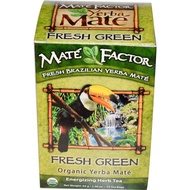 Mate Factor Organic Yerba Mate Fresh Green 24 Tea Bags 2.96 oz (84 g)