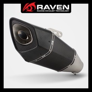 RAVEN Dominator 60mm Universal Muffler Motorcycle Superbike Exhaust Z900 675SR ZX2R GSX Ninja SRK600