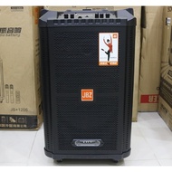 Loa kéo di động JBZ 1206 tặng kèm 2 míc hát karaoke