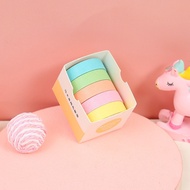 PTT Masking Tape Set 5pcs Essential Collection Isi 5 Selotip Bahan Kertas Washi Warna Warni