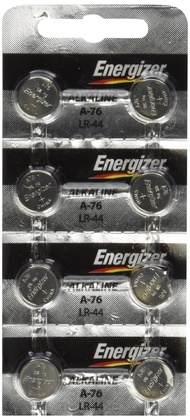 Energizer LR44 1.5V Button Cell Battery x 8 Batteries (Replaces: LR44, CR44, SR44, 357, SR44W, AG13,