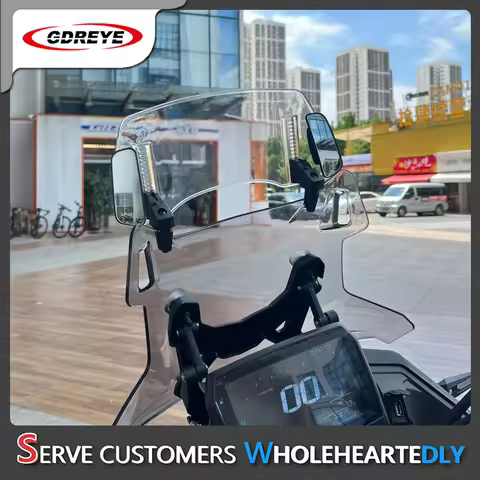 For HONDA ADV350 ADV160 ADV150 ADV 350 160 150 Motorcycle Windshield Extension Adjustable Spoiler De