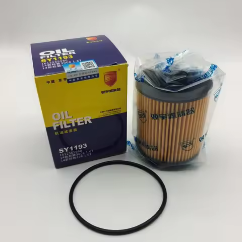 OE:1612565980 High Quality Oil Filter SY1193 For DS 5LS Peugeot 2008 5008 (P87) RCZ AX7 PRO Qoros 7 