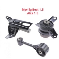 MYVI LAGI BEST 1.5 AUTO ALZA 1.5 AUTO ENGINE MOUNTING SET (1set 3pcs)