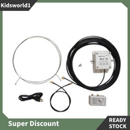 [kidsworld1.sg] MLA-30 Medium Short Wave Loop Antenna for SWL HAM 500kHz to 30MHz USB Ring Antenna R