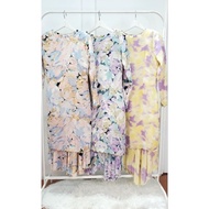 BAJU KURUNG MODEN SULAM embroidery chiffon lining