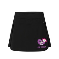 YONEX Tennis Skirt Women Sports Short Skirt Quick dry Badminton Tennis Pants Skirt High Waist Fitness Running Marathon Half Skirt Mesh Fast Dry Sports Running Skirt Fitness Skirt