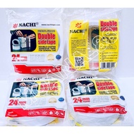 PUTIH Nachi DOUBLE TAPE SOLUTION SOLUTION SOLUTION WHITE 24MM