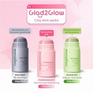 Glad2glow clay stick 25g - glad2glow facial mask stick - glad2glow brightening clay stick