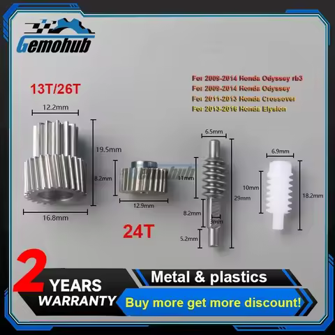 For Honda Odyssey/rb3 MK4 MK3 Crossover Elysion Power Folding Mirrors repair gear Metal Plastics car