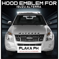 car sticker Hood emblem for Isuzu Alterra