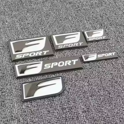 for F Sport Sticker for Lexus RX GS NX IS ES RX300 IS250 IS200 GX470 GS300 CT200h LX470 GX RC CT LS 