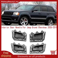 1Set 4PCS Car Interior Door Handle for  Grand  2005-2011 1JV471J3AA 1JV461J3AA 5HR411J3AK 5HR421J3AK