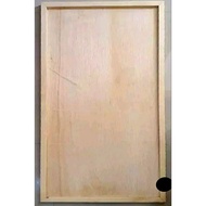 30x70 glass-free wooden Frame | 40x70 | 50x70 Dutch teak wood frame/ large wooden frame/