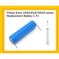 3.7v Li-ion Electric Toothbrush Replacement Battery Philips Sonic HX6970 HX6530 HX6511 HX6320 HX6330