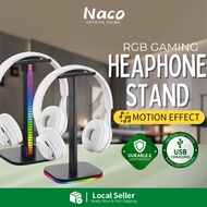 RGB Gaming Headphone Stand Gaming Headset Holder Hanger Earphone Accessories RGB Headphone Stand