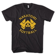 Nakatomi Softball Die Hard Bruce Willis Unisex T shirt All Sizes Colours