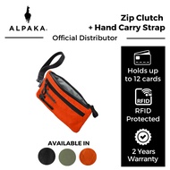 ALPAKA Zip Clutch