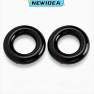 NEWIDEA 2pcs Golf Weighting Ring, Round Weighted Golf Swing Weight Donut, Sports Accessory Glossy Du