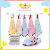 6 Layer Gauze Colourful Handkerchief 2pcs per pack