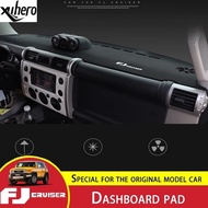 For Toyota FJ Cruiser Dashboard Pad  Car Dashboard Covers Mat FJ Shading Pad Sun Protection Pad Dust