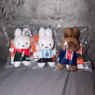 全新 韓國正版 Miffy x 世界盃 FIFA 阿根廷 10號 美斯 Messi 法國 基利安 麥巴比 Kylian Mbappé Mbappe Melanie Cristiano Ronaldo 