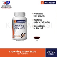 VitaHealth Crowning Glory Extra 90+30'S (Kesihatan Rambut)