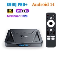 X96QPRO+H728 TV Box Wireless wifi6 Gigabit Network Set-Top Box Android 14 Bluetooth tvbox