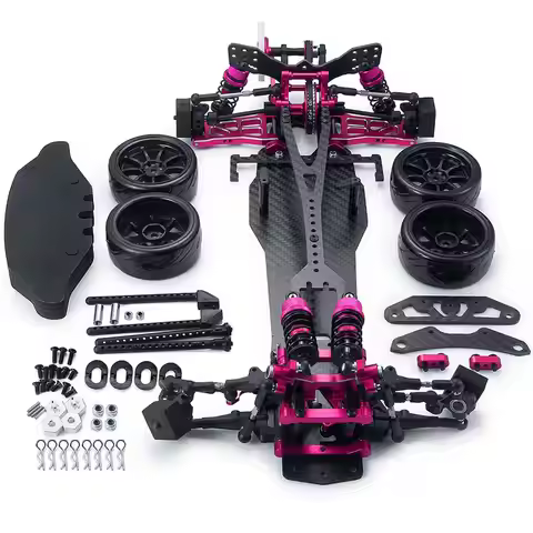 1/10 Metal Frame chassis For Sakura 1/10 D5 Aluminum Alloy Frame Car Part RC M008853AAB0C1P