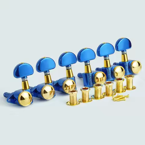 Guyker GK-D-502SP 3R3L Locking Tuners Dopamine Color 1:21 Gear Ratio Electric Guitar Machine Heads