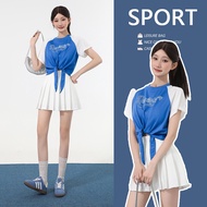 Preppy Style Group Performance Costume Cheerleading Costume Female Cheerleading Suit Female Group Da
