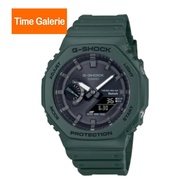 CASIO G-SHOCK Tough Solar Power and Bluetooth Link Analog-Digital Men Watch GA-B2100-3ADR